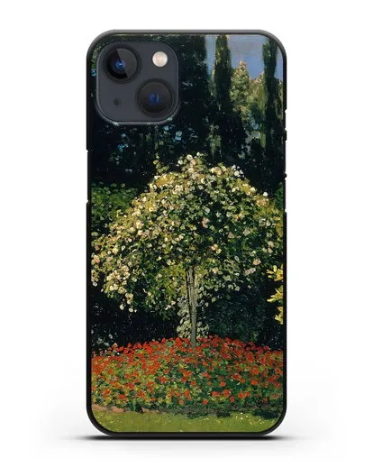Чехол Дама в саду Сент-Андесс (Моне Клод) силиконовый для iPhone 13