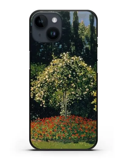 Чехол Дама в саду Сент-Андесс (Моне Клод) силиконовый для iPhone 14