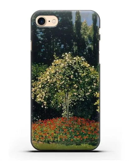 Чехол Дама в саду Сент-Андесс (Моне Клод) силиконовый для iPhone 8