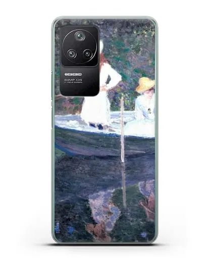 Чехол В норвежской лодке. Живерни (Моне Клод) силиконовый для Xiaomi Poco F4