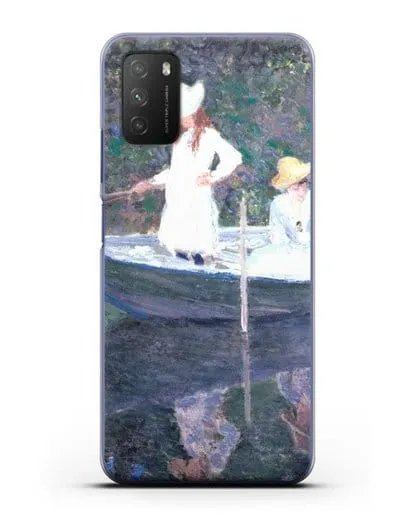 Чехол В норвежской лодке. Живерни (Моне Клод) силиконовый для Xiaomi Poco M3