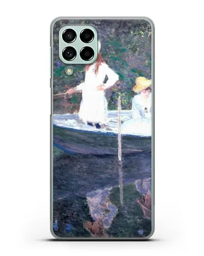 Чехол В норвежской лодке. Живерни (Моне Клод) силиконовый для Samsung Galaxy M53 [SM-M536]