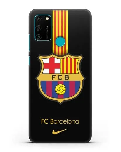 Чехол FC Barcelona с логотипом Nike силиконовый для Honor 9A