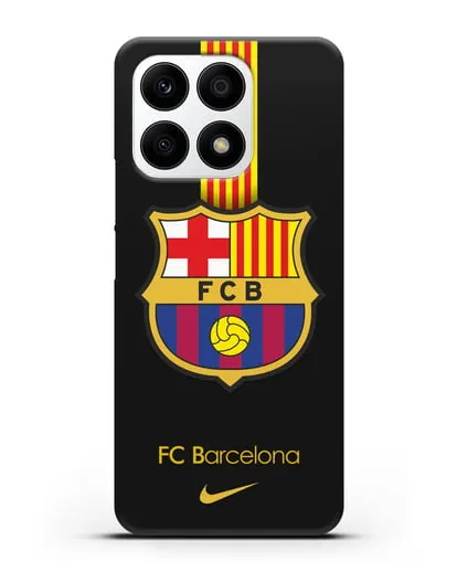 Чехол FC Barcelona с логотипом Nike силиконовый для Honor X8a