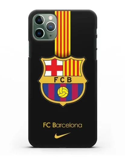 Чехол FC Barcelona с логотипом Nike силиконовый для iPhone 11 Pro Max