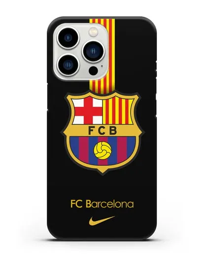 Чехол FC Barcelona с логотипом Nike силиконовый для iPhone 13 Pro