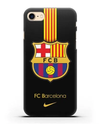 Чехол FC Barcelona с логотипом Nike силиконовый для iPhone 7