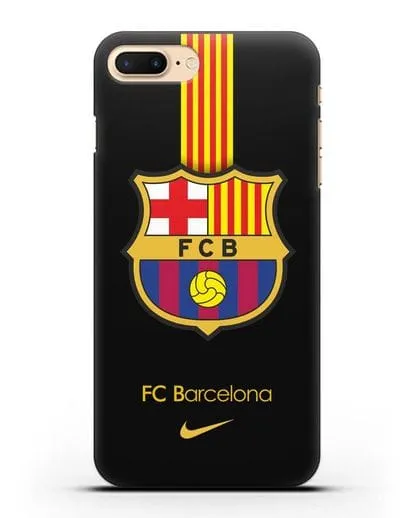 Чехол FC Barcelona с логотипом Nike силиконовый для iPhone 8 Plus