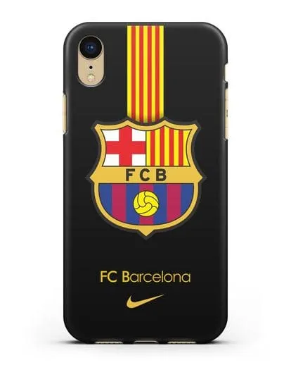 Чехол FC Barcelona с логотипом Nike силиконовый для iPhone XR