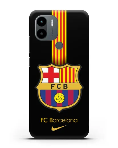 Чехол FC Barcelona с логотипом Nike силиконовый для Xiaomi Poco C51