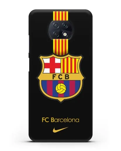Чехол FC Barcelona с логотипом Nike силиконовый для Xiaomi Redmi Note 9T