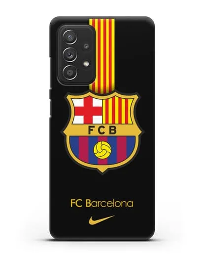 Чехол FC Barcelona с логотипом Nike силиконовый для Samsung Galaxy A53