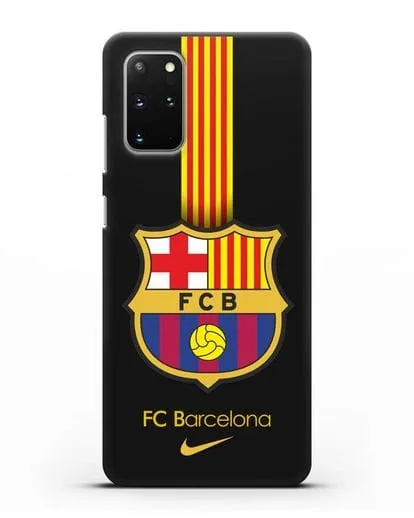 Чехол FC Barcelona с логотипом Nike силиконовый для Samsung Galaxy S20 Plus [SM-G985F]