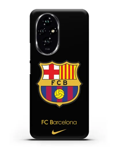 Чехол Барселона с логотипом Nike силиконовый для Honor 200