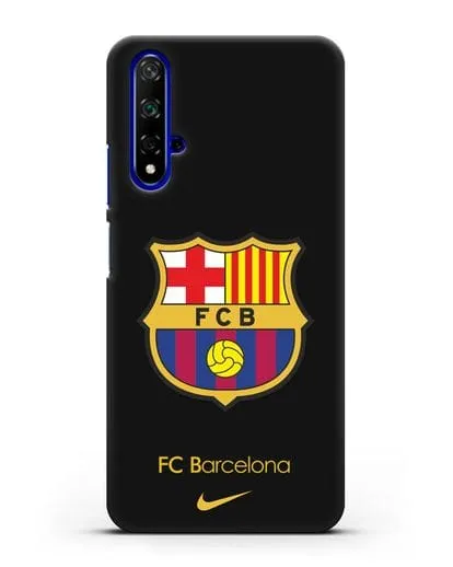 Чехол Барселона с логотипом Nike силиконовый для Honor 20