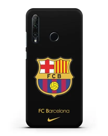 Чехол Барселона с логотипом Nike силиконовый для Honor 20e