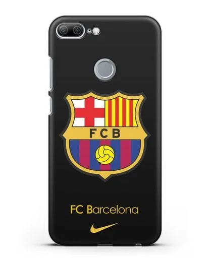 Чехол Барселона с логотипом Nike силиконовый для Honor 9 Lite