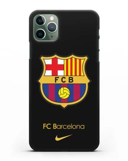 Чехол Барселона с логотипом Nike силиконовый для iPhone 11 Pro