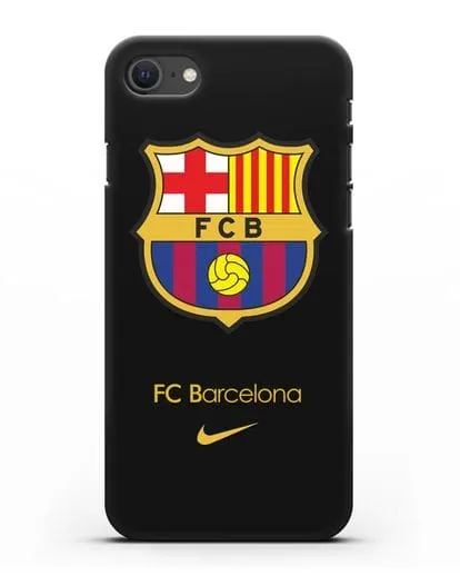 Чехол Барселона с логотипом Nike силиконовый для iPhone SE 2020