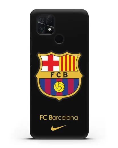 Чехол Барселона с логотипом Nike силиконовый для Xiaomi Poco C40