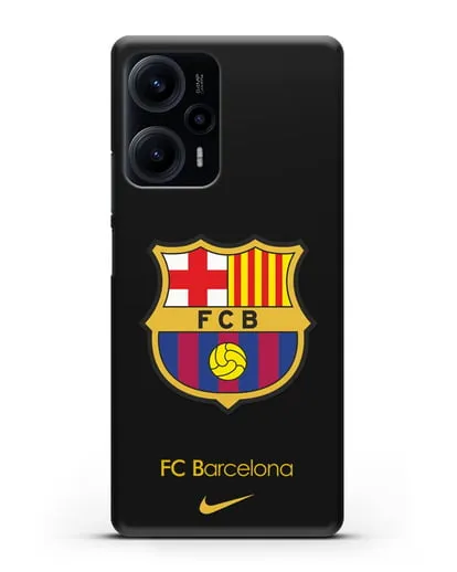 Чехол Барселона с логотипом Nike силиконовый для Xiaomi Poco F5