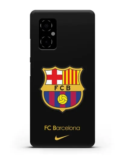 Чехол Барселона с логотипом Nike силиконовый для Xiaomi Poco M4 5G