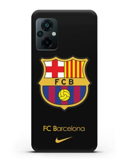 Чехол Барселона с логотипом Nike силиконовый для Xiaomi Poco M5