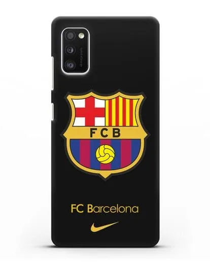 Чехол Барселона с логотипом Nike силиконовый для Samsung Galaxy A41 [SM-A415F]