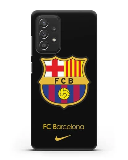 Чехол Барселона с логотипом Nike силиконовый для Samsung Galaxy A53
