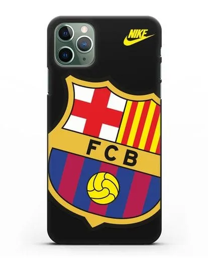 Чехол с эмблемой Барселона силиконовый для iPhone 11 Pro Max
