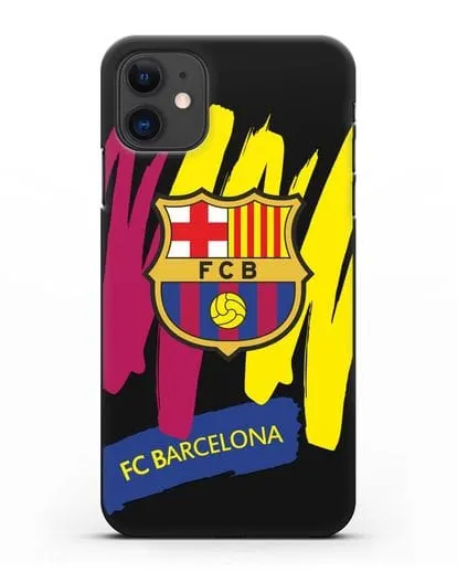 Чехол Барселона с картинкой силиконовый для iPhone 11