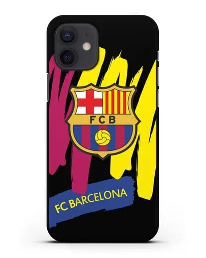 Чехол Барселона с картинкой силиконовый для iPhone 12