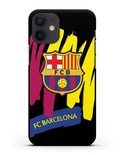 Чехол Барселона с картинкой силиконовый для iPhone 12 mini