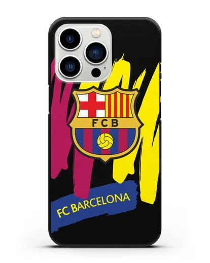 Чехол Барселона с картинкой силиконовый для iPhone 13 Pro