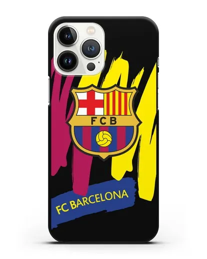 Чехол Барселона с картинкой силиконовый для iPhone 13 Pro Max