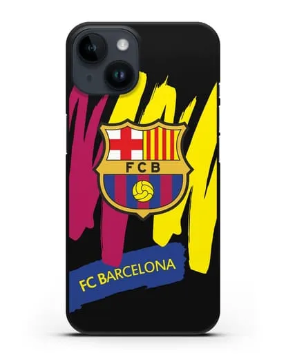 Чехол Барселона с картинкой силиконовый для iPhone 14