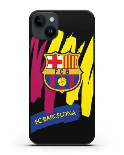 Чехол Барселона с картинкой силиконовый для iPhone 14 Plus