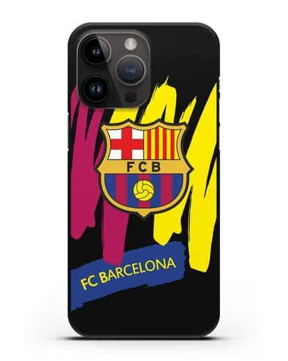Чехол Барселона с картинкой силиконовый для iPhone 14 Pro Max