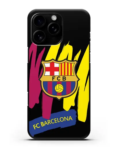 Чехол Барселона с картинкой силиконовый для iPhone 16 Pro Max