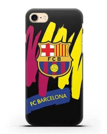 Чехол Барселона с картинкой силиконовый для iPhone 7