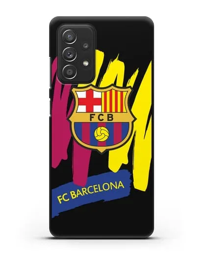 Чехол Барселона с картинкой силиконовый для Samsung Galaxy A53