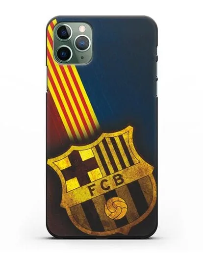 Чехол FC Barcelona с картинкой силиконовый для iPhone 11 Pro