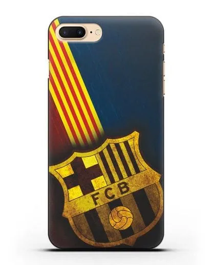 Чехол FC Barcelona с картинкой силиконовый для iPhone 7 Plus