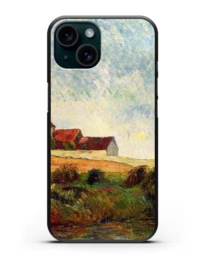 Чехол Ферма в Груэ, Озни (Гоген Поль) силиконовый для iPhone 15