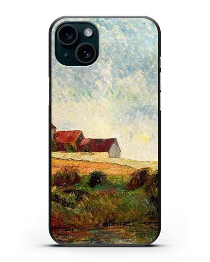 Чехол Ферма в Груэ, Озни (Гоген Поль) силиконовый для iPhone 15 Plus