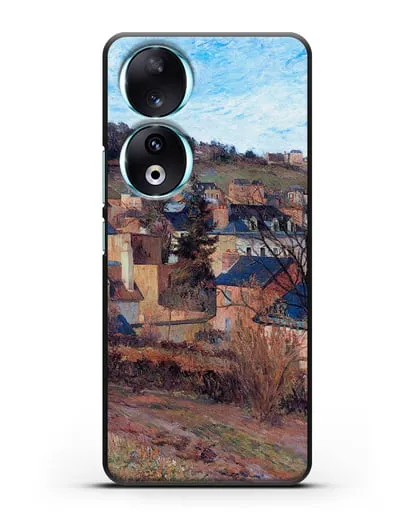 Чехол Синие крыши Руана (Гоген Поль) силиконовый для Honor 90