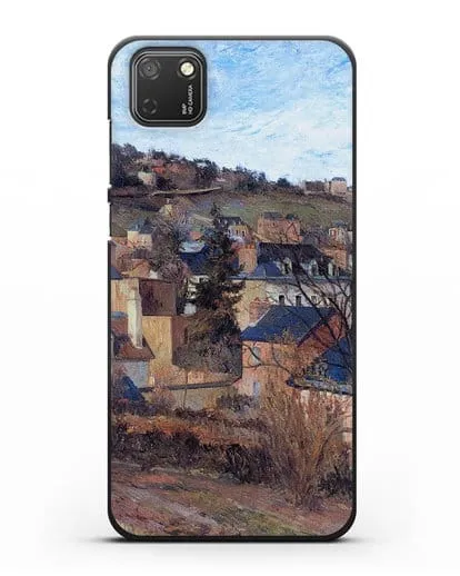 Чехол Синие крыши Руана (Гоген Поль) силиконовый для Honor 9S