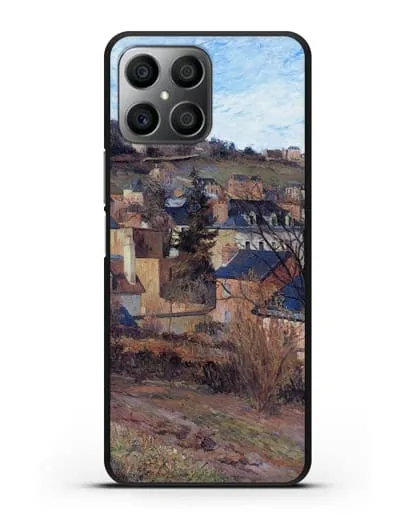 Чехол Синие крыши Руана (Гоген Поль) силиконовый для Honor X8