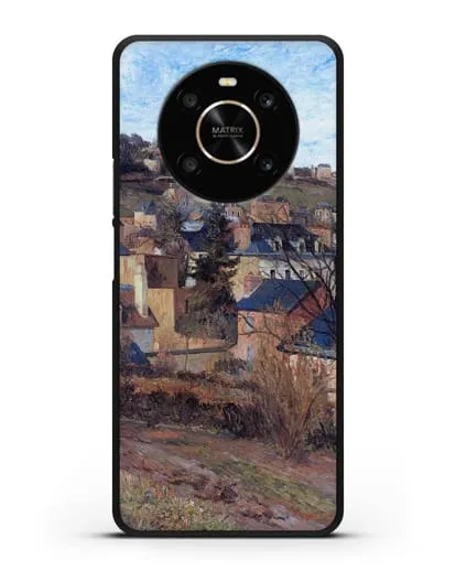 Чехол Синие крыши Руана (Гоген Поль) силиконовый для Honor X9