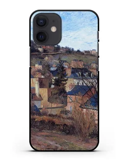 Чехол Синие крыши Руана (Гоген Поль) силиконовый для iPhone 12 mini